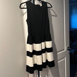 BAR III Sleeveless Dress NWOT Size L stretchy with zipper on the back